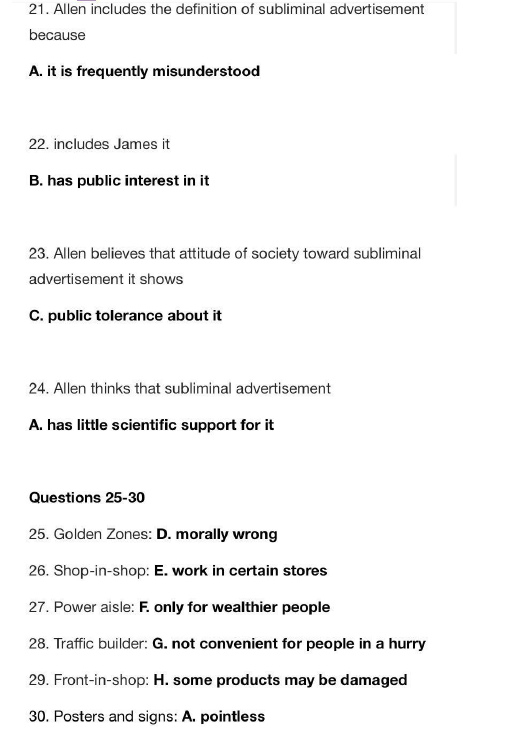 2020年11月12日雅思听力考试预测（下）