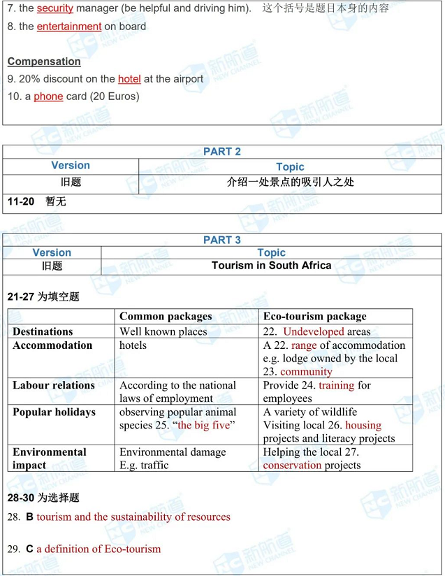 新航道2021年4月17日雅思考试回忆