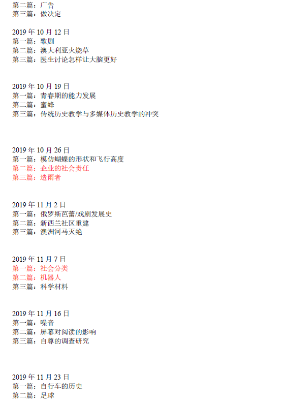 新航道2021年4月29日雅思阅读考试预测