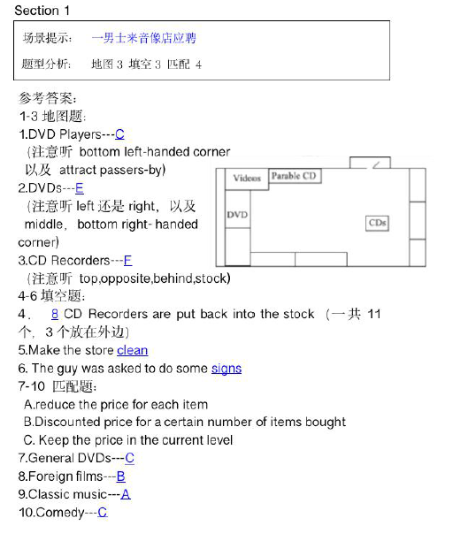 新航道2021年6月5日雅思听力考试预测（上）