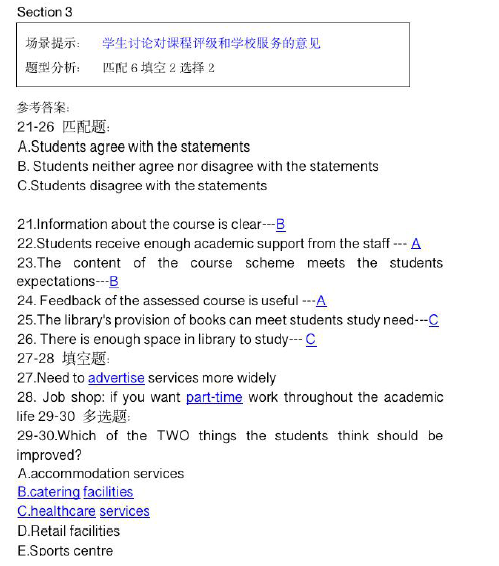 新航道2021年6月5日雅思听力考试预测（下）