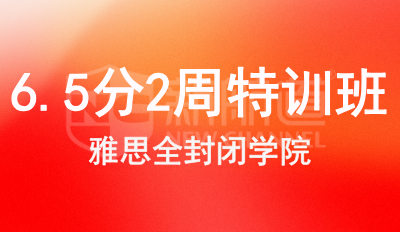 雅思6.5分2周特训班