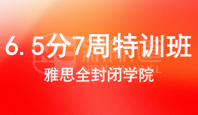 雅思6.5分7周特训班