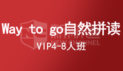 Way to go自然拼读VIP4-8人班