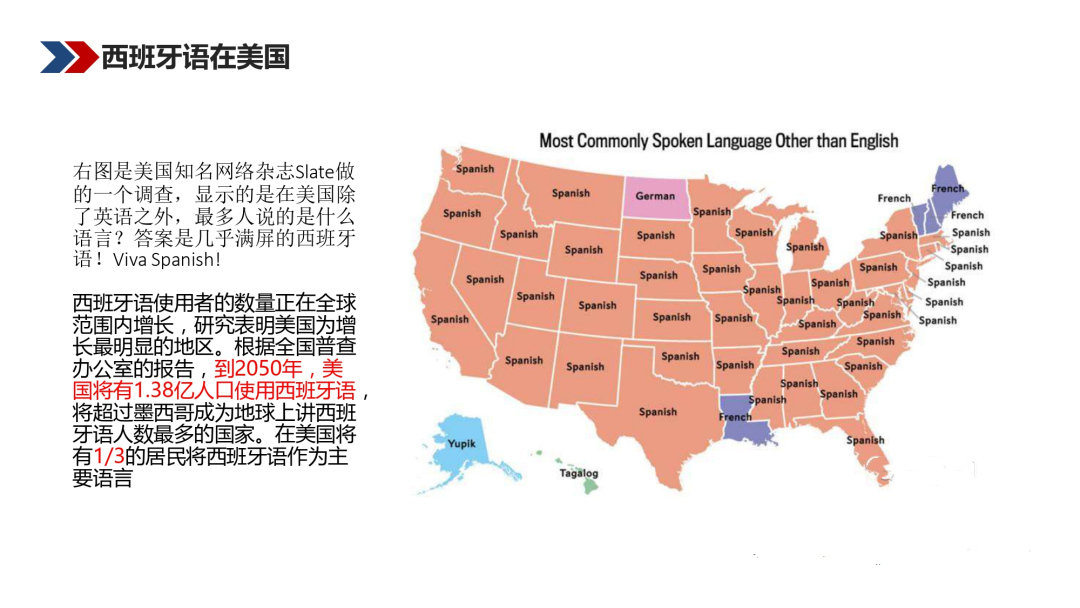 西班牙语是美国的第二大语言在美国哪些人在说西语呢