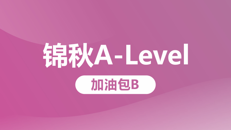 重庆A-Level培训加油包B