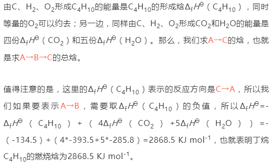 A-Level化学：Hess’s Law在计算题中的应用