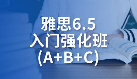 雅思6.5分入门强化班(A+B+C)