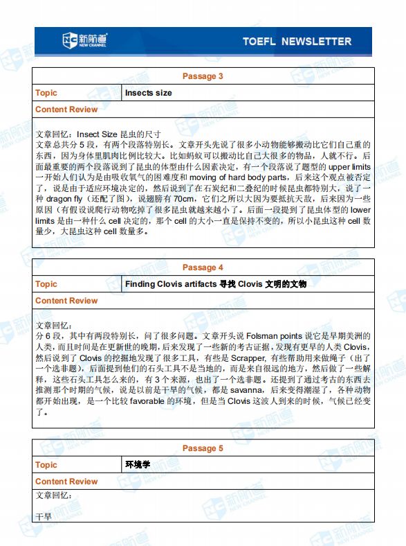 3月16日-托福考试真题回忆-深圳新航道托福培训