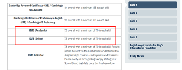 20所最受中国学生青睐的英国大学，它们的雅思要求是多少呢？