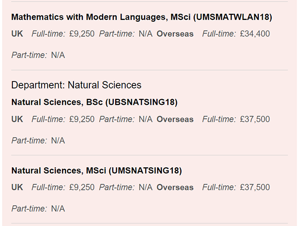 在英国读大学一年要花多少钱？2024学年G5院校本科学费大盘点来了！