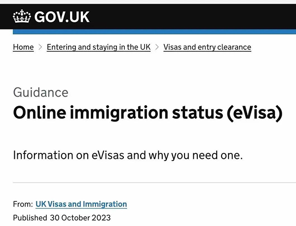 英国BRP卡将取消，电子签证来了：2025年启动电子签证系统eVisa