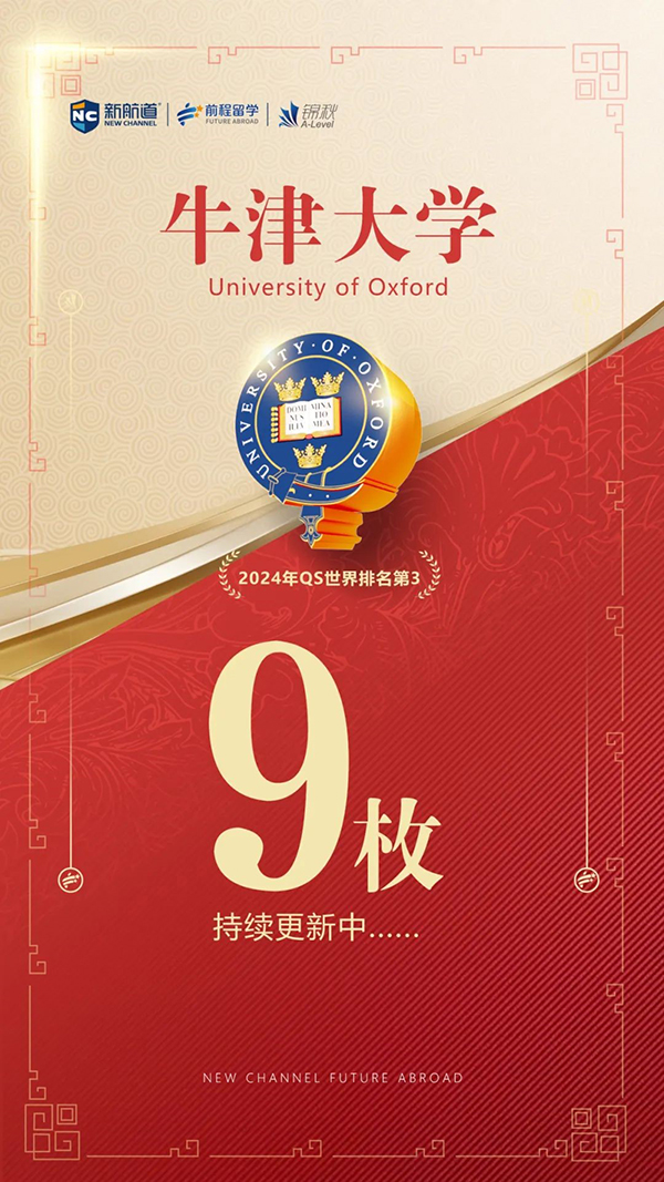 牛津大学官方公布今年发放约3800封录取offer！更多专业及笔试分析报告出炉！