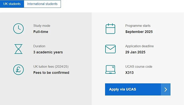 UCL 2025申请季新增三个文商社科方向专业，最低ABB可申！