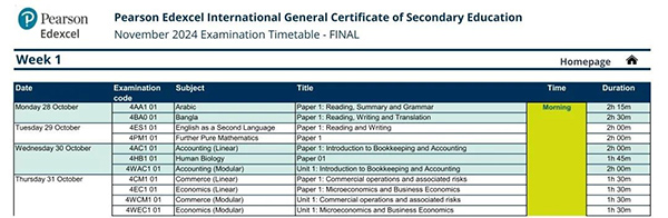 2024A-Level秋季的时间安排，三大考试局已经公布！