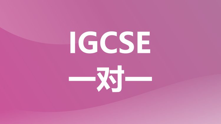 IGCSE一对一培训课程