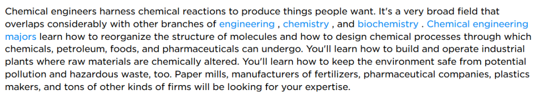 Chemical Engineering 化学工程