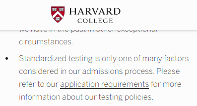 普林斯顿大学：SAT/ACT成绩依然是我们审核的一部分。