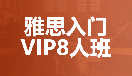 雅思入门VIP8人班