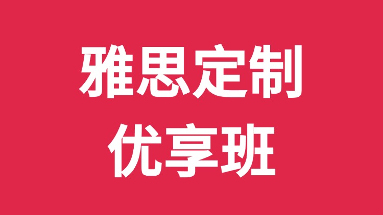 雅思定制优享班