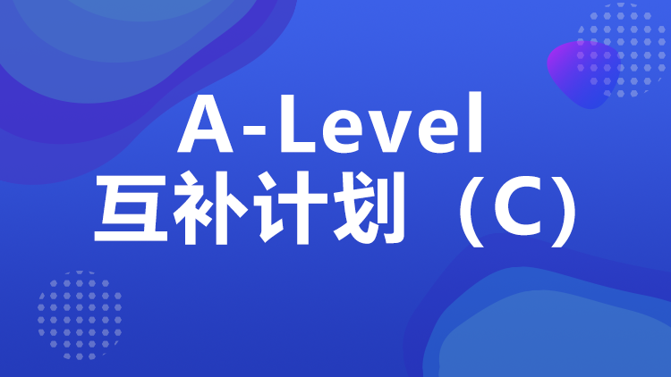 A-level互补计划C